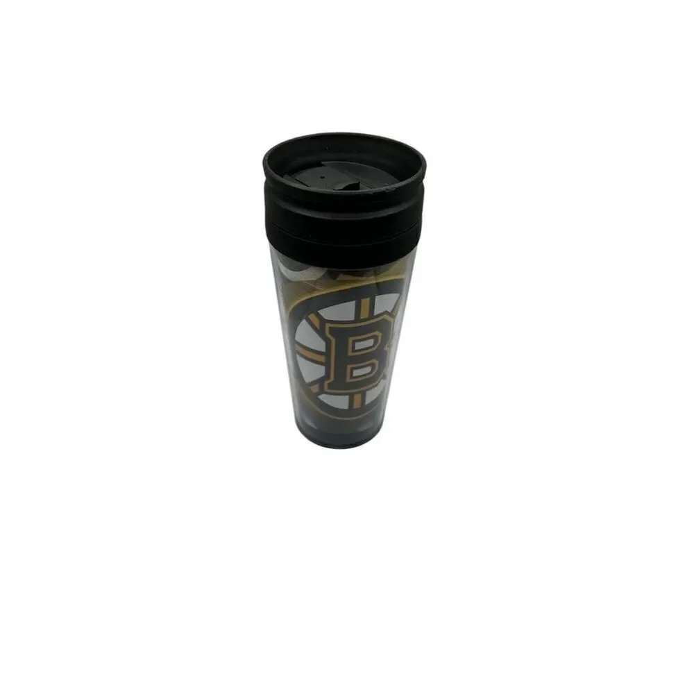 Boston Bruins NHL Travel Mug Tumbler Multi-Color Hockey Fan